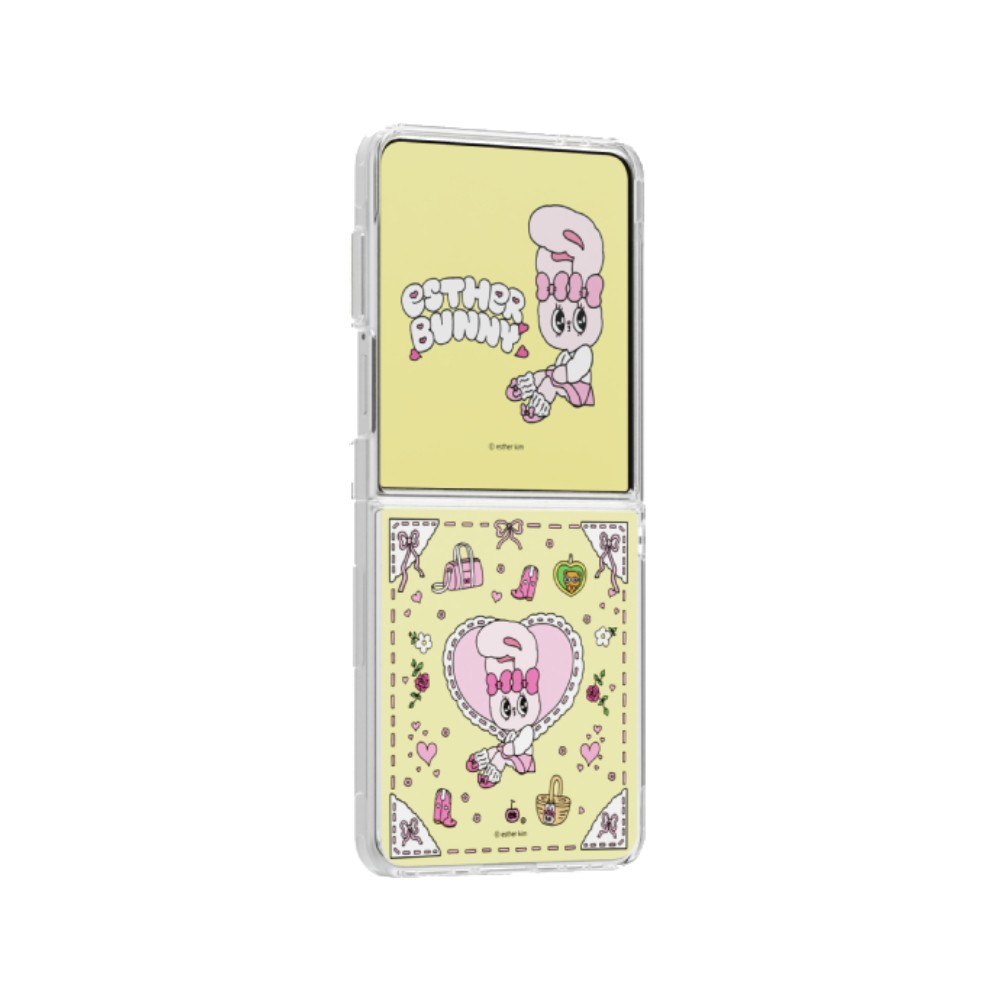 เคส Samsung Galaxy Z Flip7 Flipsuit Case with Card Esther Bunny Ribbon