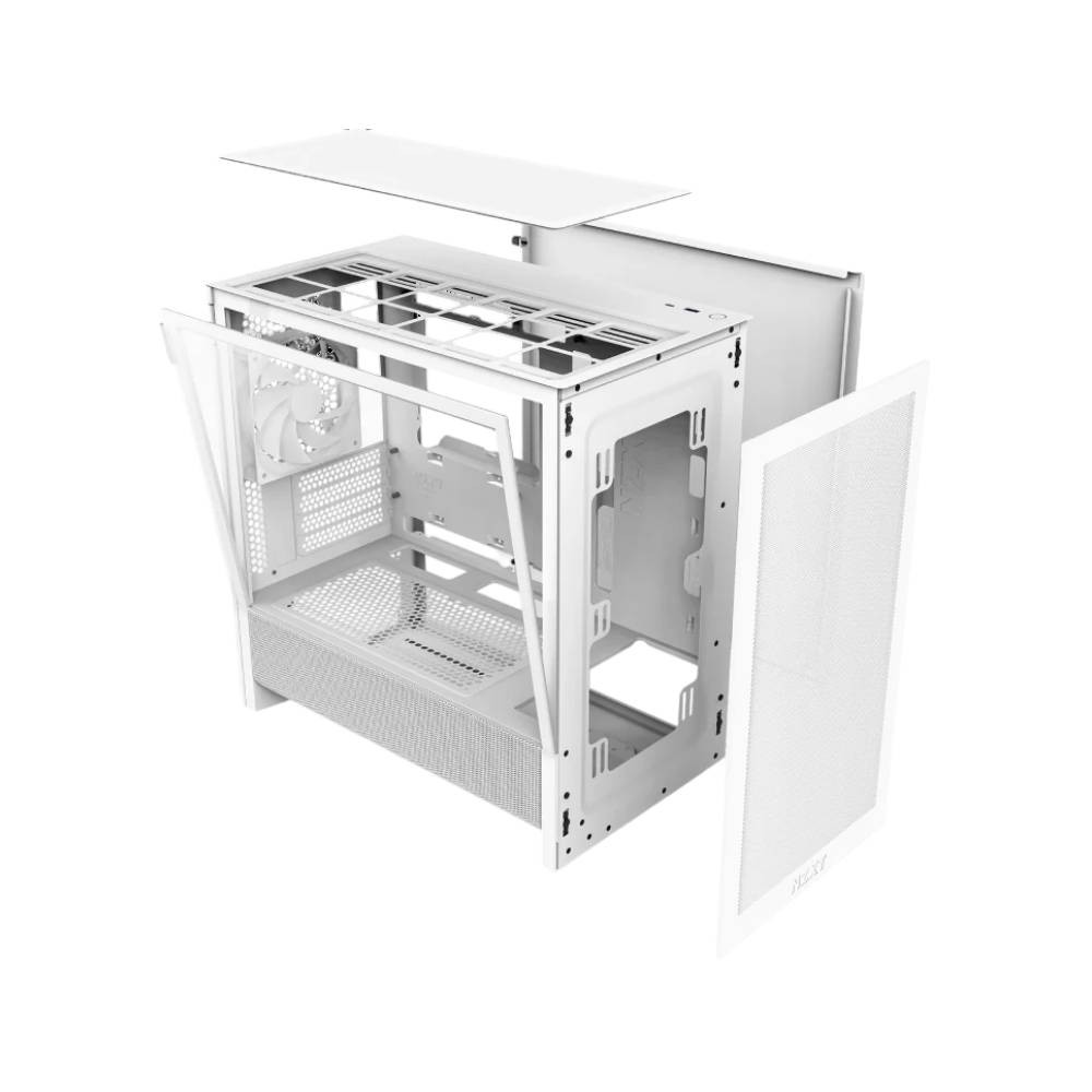 เคสคอมพิวเตอร์ NZXT H3 FLOW 2025 White (CC-H31FW-01)