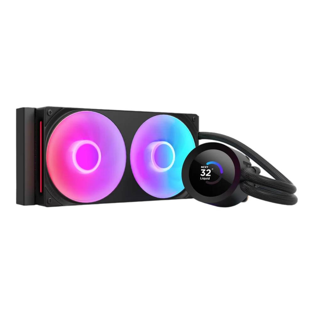ชุดระบายความร้อนซีพียู NZXT KRAKEN PLUS 240 RGB Black (RL-KR240-B2)