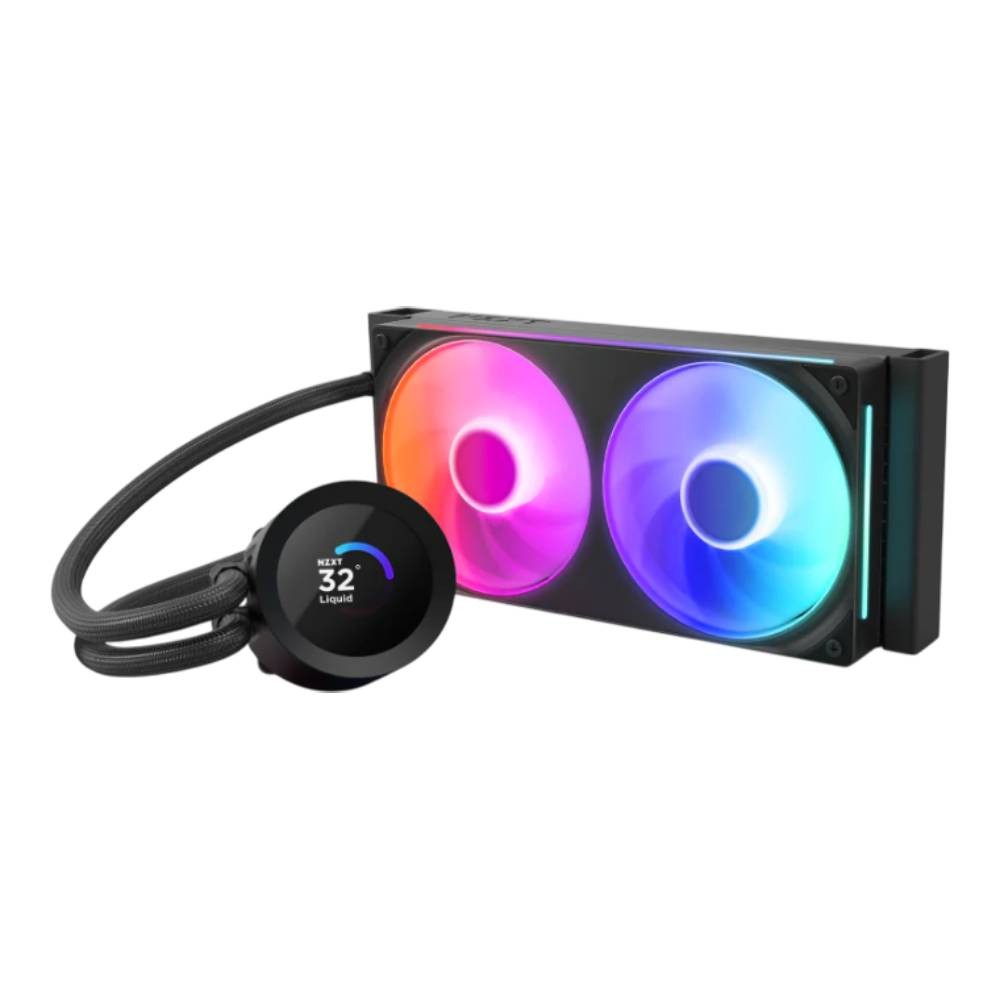 ชุดระบายความร้อนซีพียู NZXT KRAKEN PLUS 240 RGB Black (RL-KR240-B2)