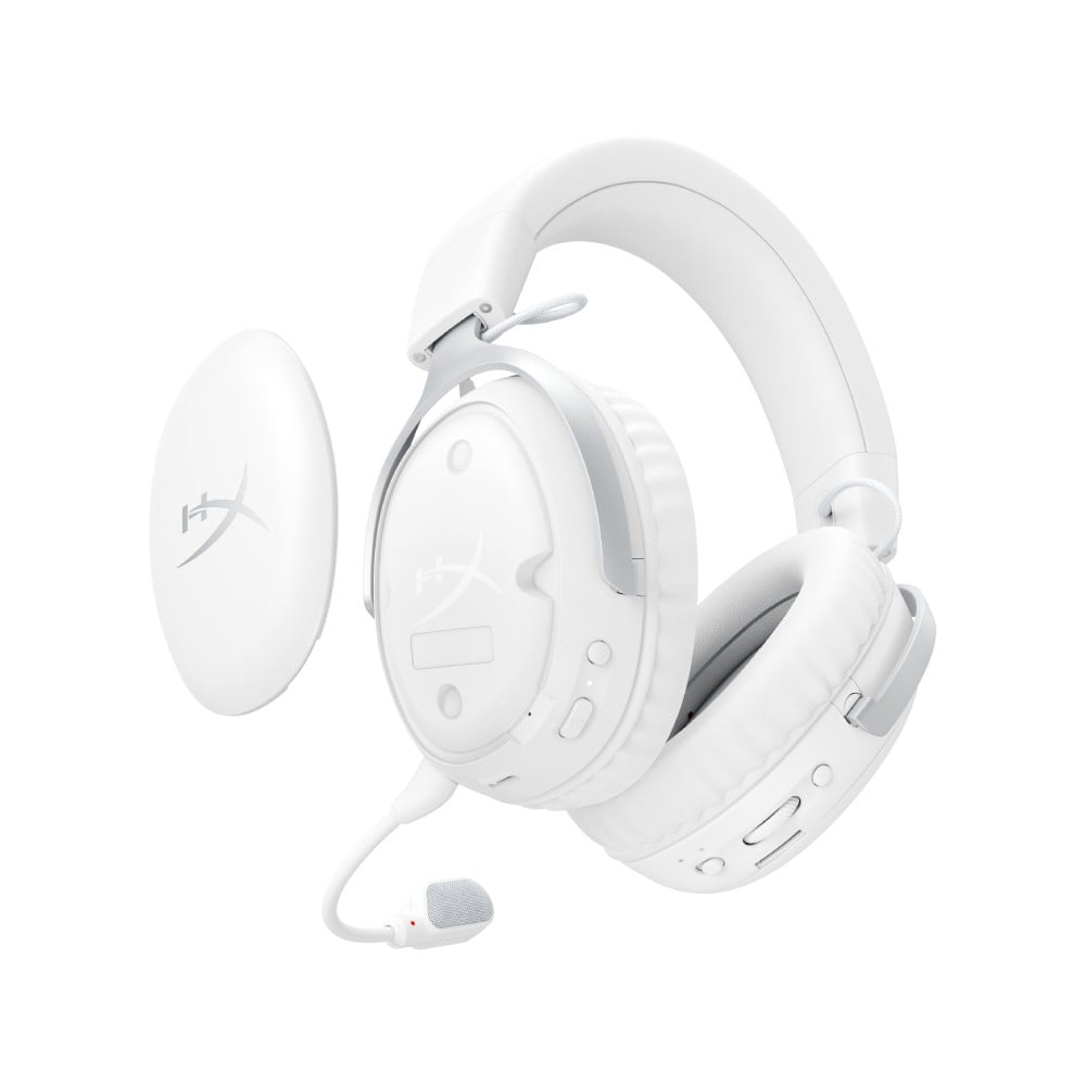หูฟังเกมมิ่ง HyperX Gaming Headset Cloud III S Wireless White
