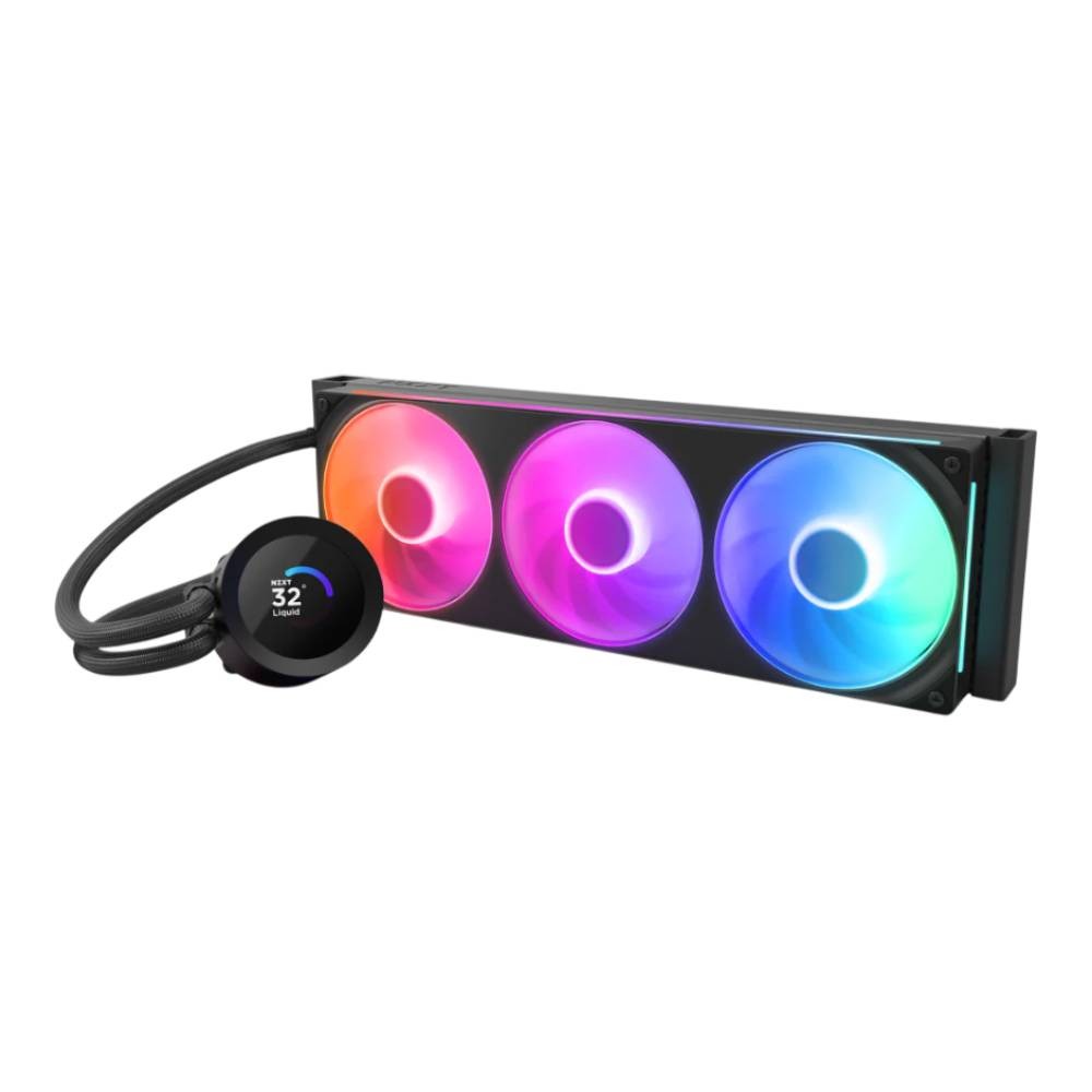 ชุดระบายความร้อนซ๊พียู NZXT KRAKEN PLUS 360 RGB Black (RL-KR360-B2)