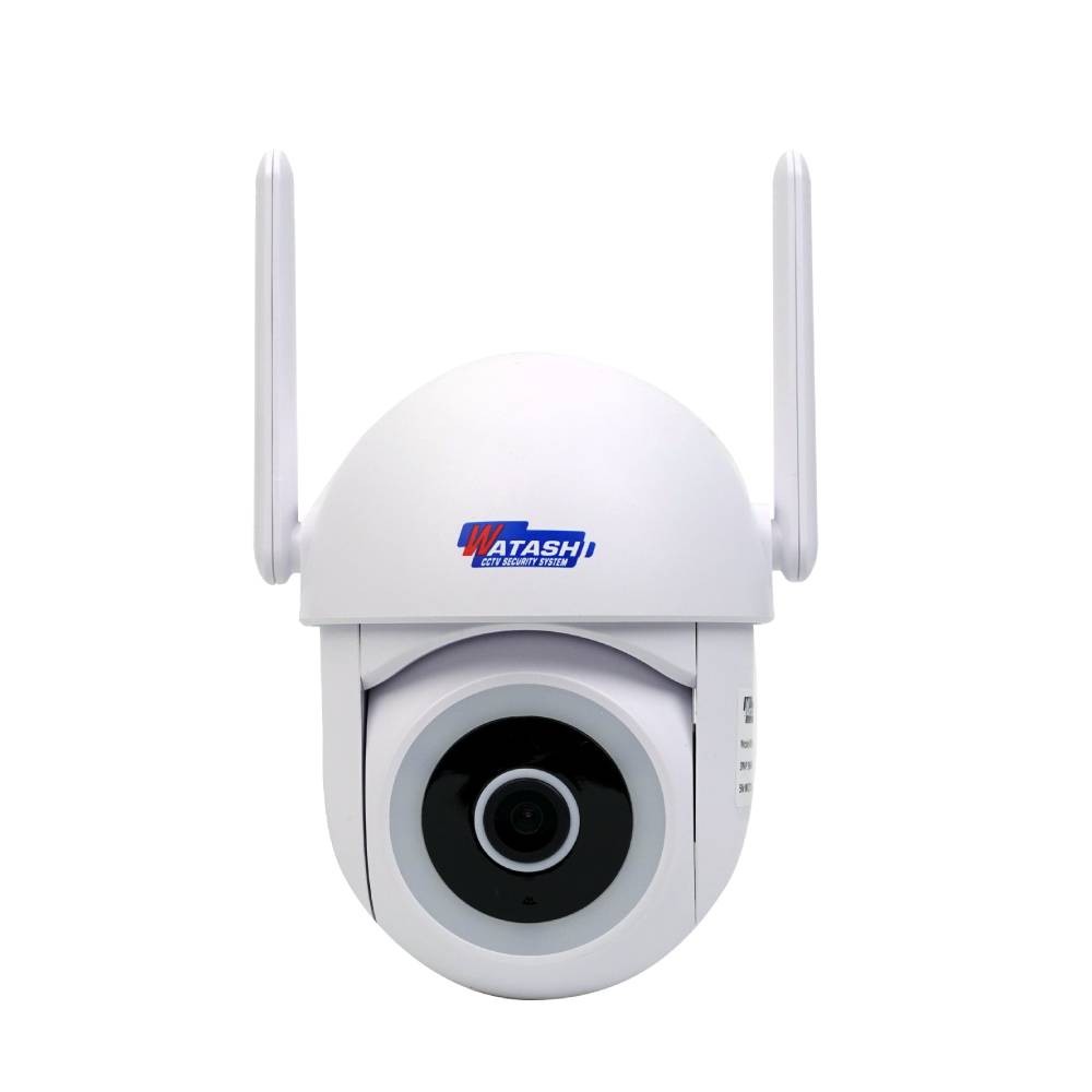 กล้องวงจรปิด WATASHI WIOT1056F-S3 Onvif Outdoor Wi-Fi PTZ Camera 3MP