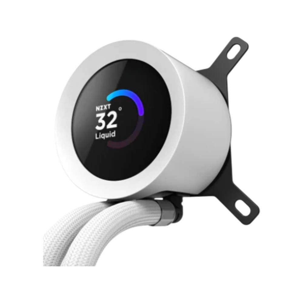 ชุดระบายความร้อนซีพียู NZXT KRAKEN PLUS 360 RGB White (RL-KR360-W2)