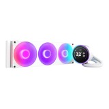 ชุดระบายความร้อนซ๊พียู NZXT KRAKEN PLUS 420 RGB White (RL-KR42E-W2)