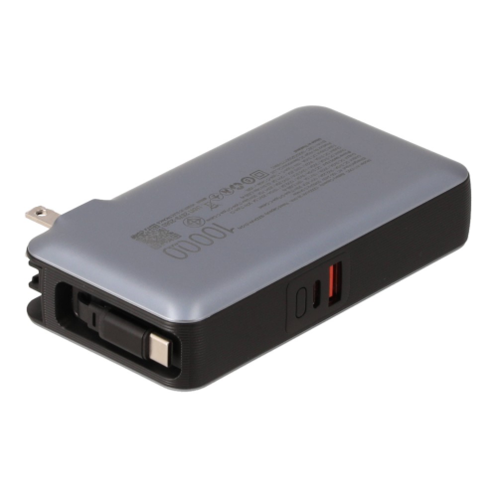 พาวเวอร์แบงค์ TITANV 10000 mAh Cable 35W (W1108C) Silver