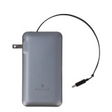 พาวเวอร์แบงค์ TITANV 10000 mAh Cable 35W (W1108C) Silver
