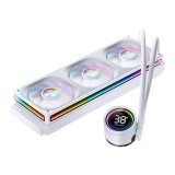 ชุดระบายความร้อนซีพียู Jonsbo TH-360 ARGB 360MM CPU Liquid Cooler (White)