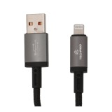 สายชาร์จ TECHPRO USB-A to Lightning Cable 2.4A Fast Charge 1M. Titanlink Black (TP-C07)