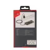 สายชาร์จ TECHPRO USB-C to Lightning Cable 30W 1M. Titanlink Black (TP-C07)