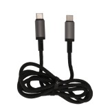 สายชาร์จ TECHPRO USB-C to USB-C Cable 60W 1M. Titanlink Black (TP-C07)
