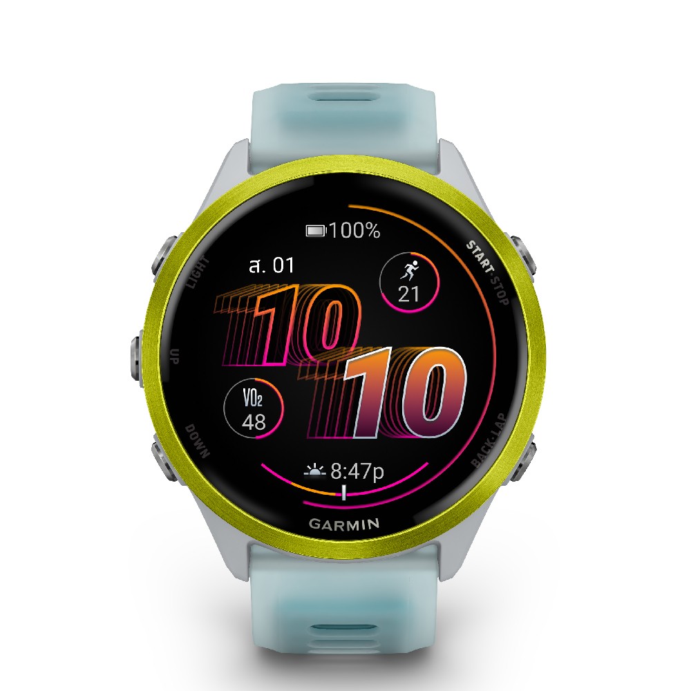 สมาร์ทวอทช์ Garmin Forerunner 570 47mm Witestone/Amp Yellow
