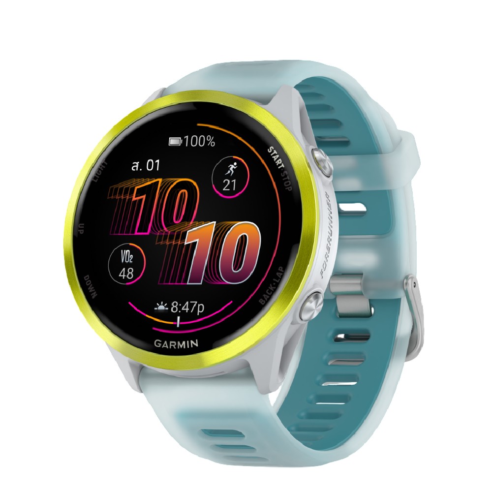 สมาร์ทวอทช์ Garmin Forerunner 570 47mm Witestone/Amp Yellow