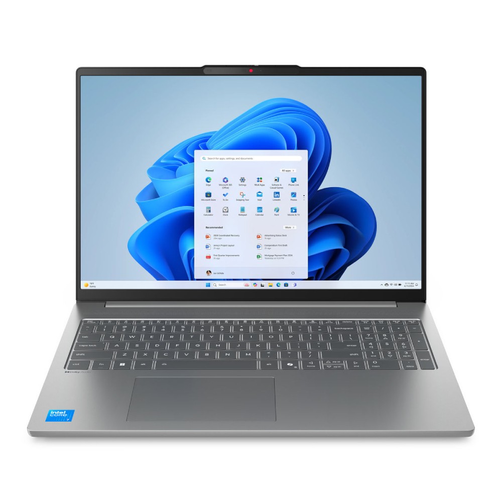 โน๊ตบุ๊ค Lenovo IdeaPad Slim 5 16IAH10-83ND000PTA Grey