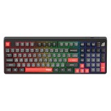 คีย์บอร์ดเกมมิ่ง Signo Gaming Keyboard EXODIA KB-725 RGB Black