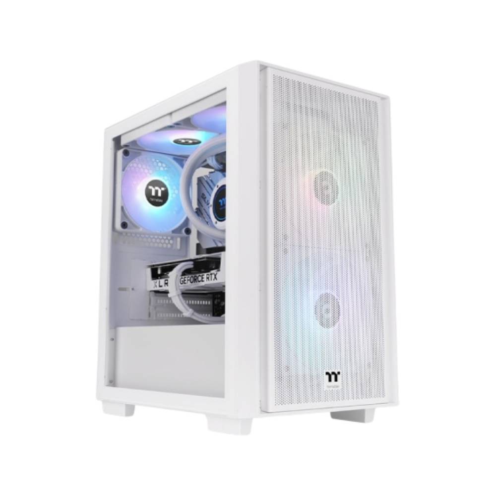 เคสคอมพิวเตอร์ THERMALTAKE Versa H16 TG ARGB Snow Micro Tower (CA-1Y8-00S6WN-01)