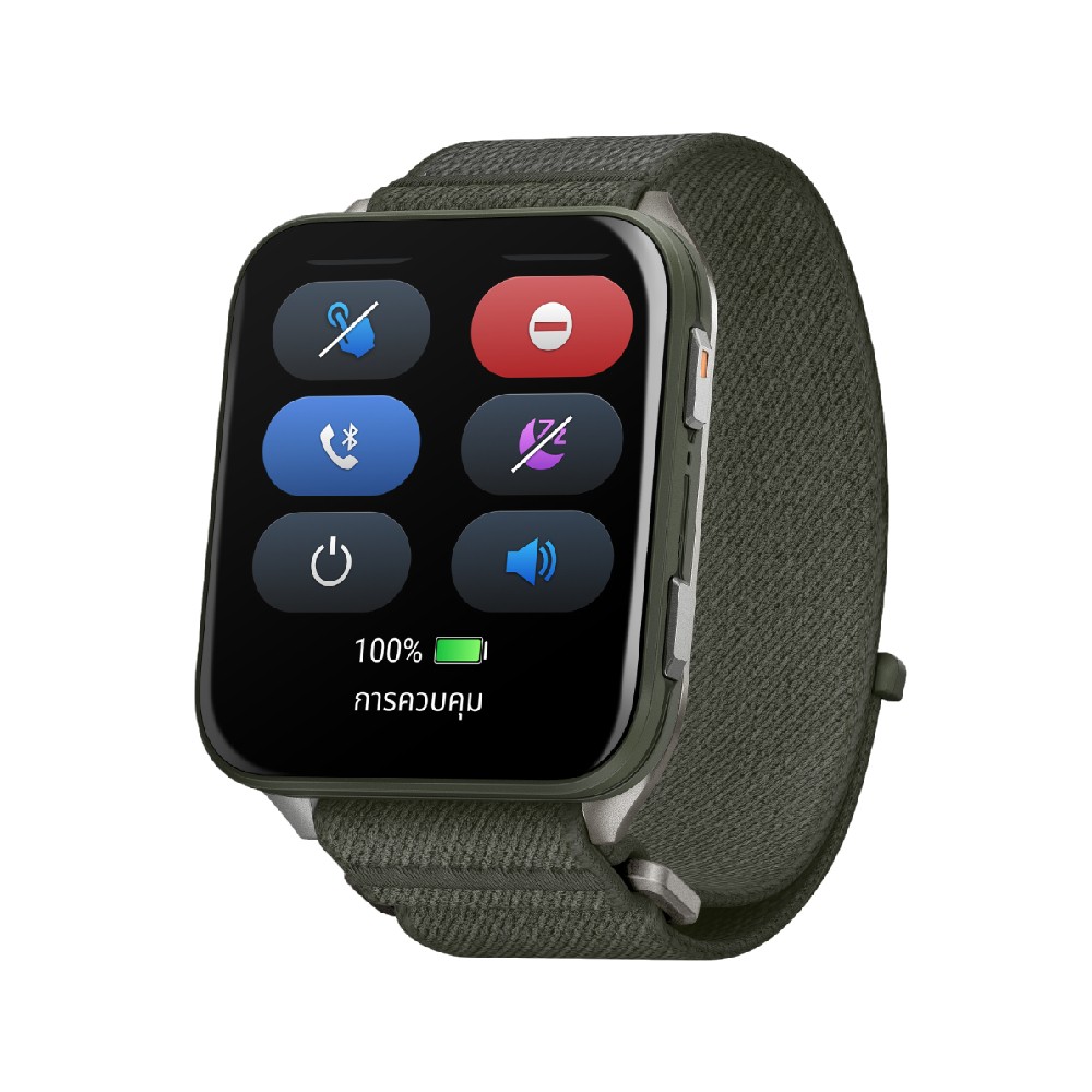 สมาร์ทวอทช์ Garmin Venu X1 Moss with ComfortFit Nylon Band