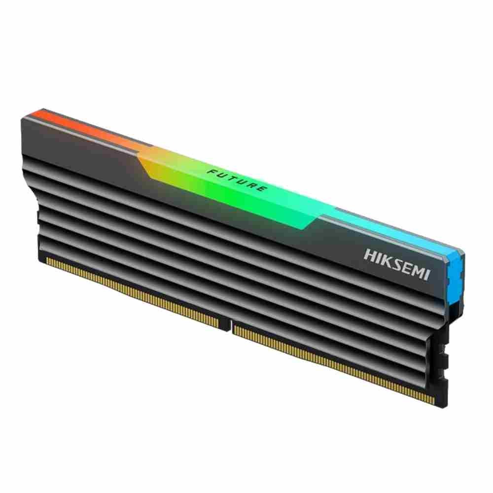 แรมพีซี HIKSEMI FUTURE DDR5 32GB/6000MHz.CL38 (2x16GB) U-DIMM RGB Black (HSC532U60C5)
