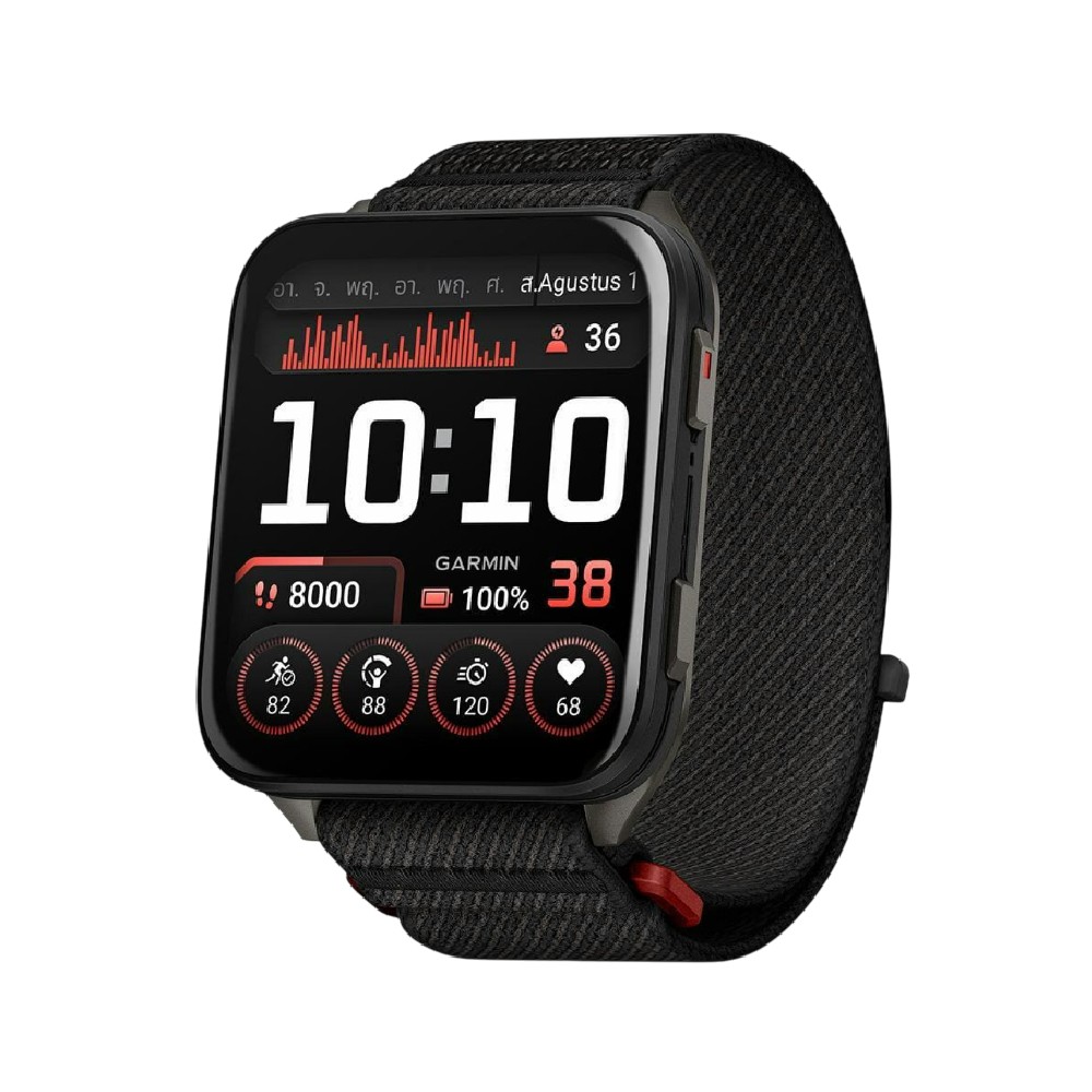 สมาร์ทวอทช์ Garmin Venu X1 Black with ComfortFit Nylon Band