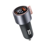 ที่ชาร์จแบตในรถ MCDODO Car Charger 1 USB-A / 1 USB-C (PD75W) Black (CC-3690)
