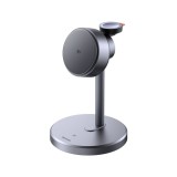 ที่ชาร์จไร้สาย MCDODO 3-in-1 Qi2 Wireless Charger Magnetic MagQ Stand 15W Black (CH-2460)