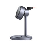 ที่ชาร์จไร้สาย MCDODO 3-in-1 Qi2 Wireless Charger Magnetic MagQ Stand 15W Black (CH-2460)