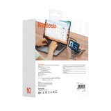 ที่ชาร์จไร้สาย Mcdodo 3-in-1 Qi2 Wireless Charger Foldable Magnetic MagQ Stand 15W Black (CH-5190)