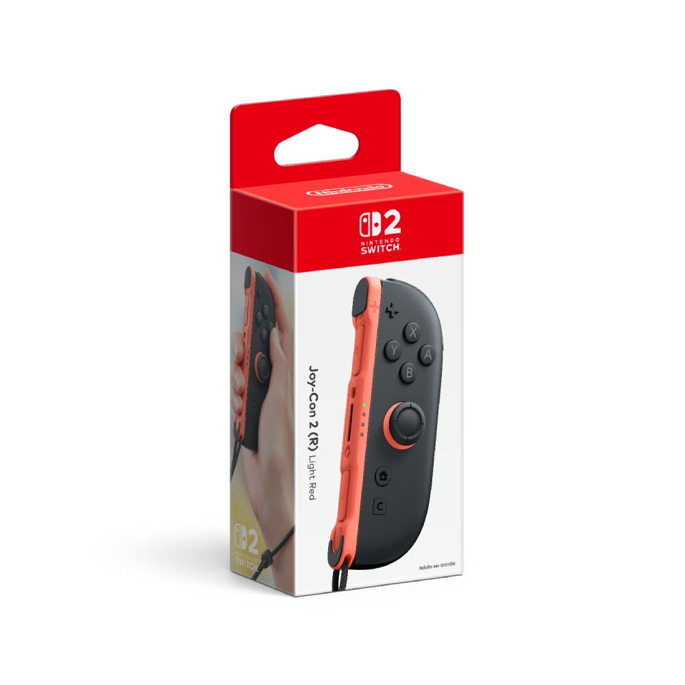 จอยคอนโทรลเลอร์ Nintendo Switch 2 Joy-Con 2 (R) Light Red