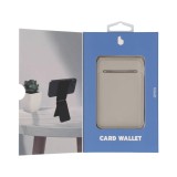 ขาตั้งโทรศัพท์แม่เหล็ก Blue Box Slim and Card Wallet Magfold Light Grey