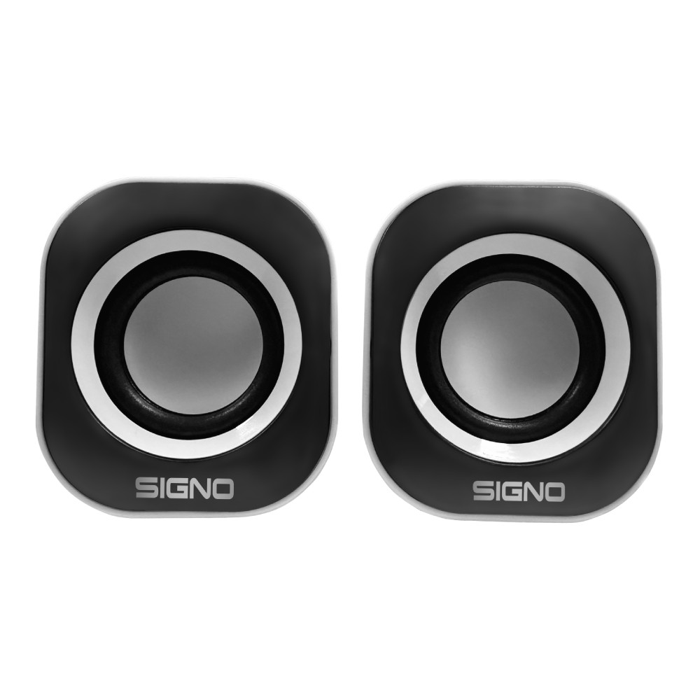 ลำโพง Signo Gaming Speaker ZAGGO SP-617W Desktop White