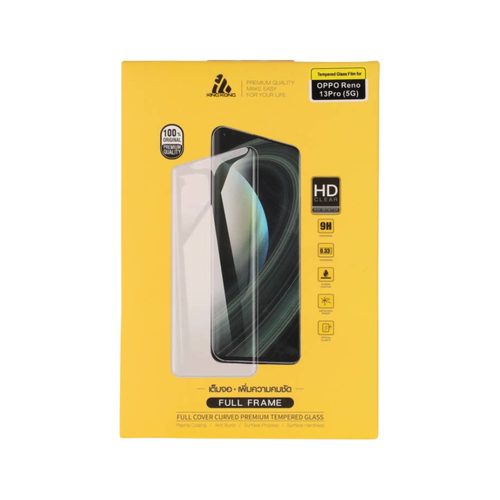 ฟิล์มกันรอย KING KONG TG OPPO Reno13 Pro 5G Clear