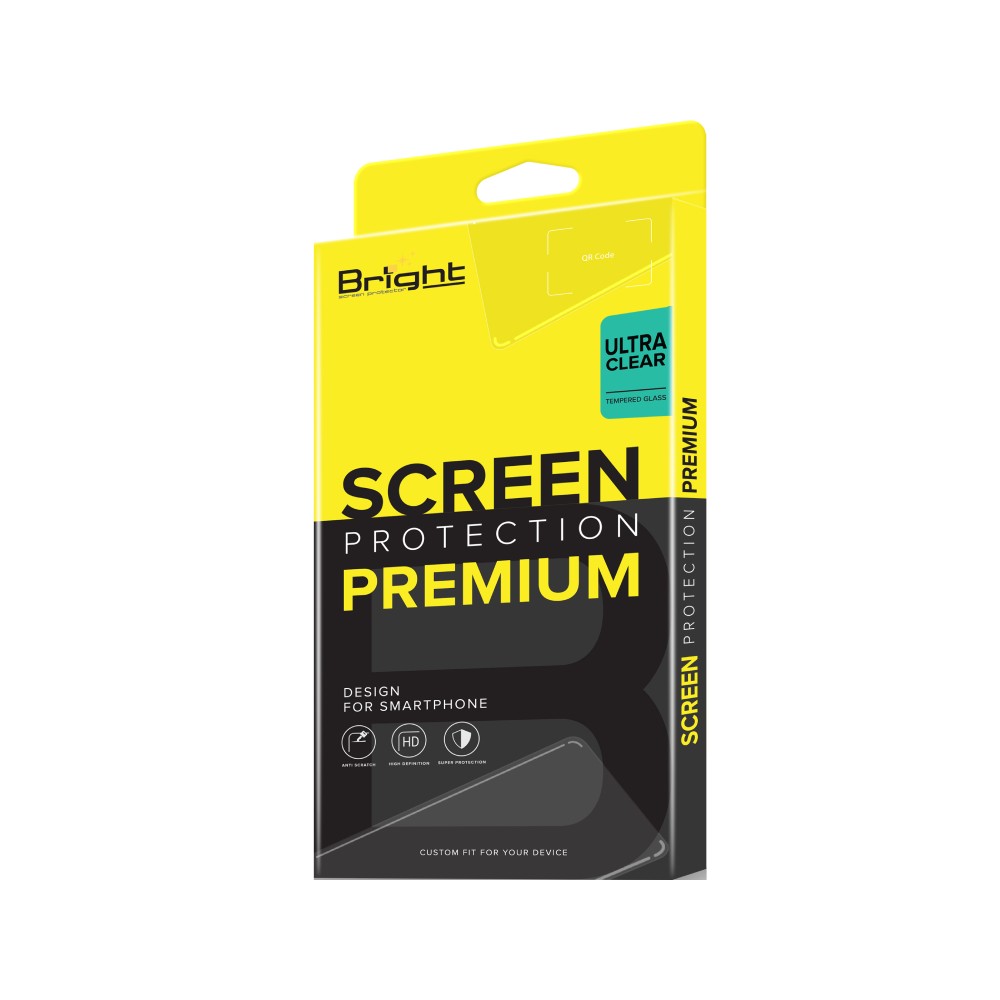 ฟิล์มกันรอย Bright Tempered Glass Oppo A5/A5 5G/A5i Pro (F+B) Ultra Clear