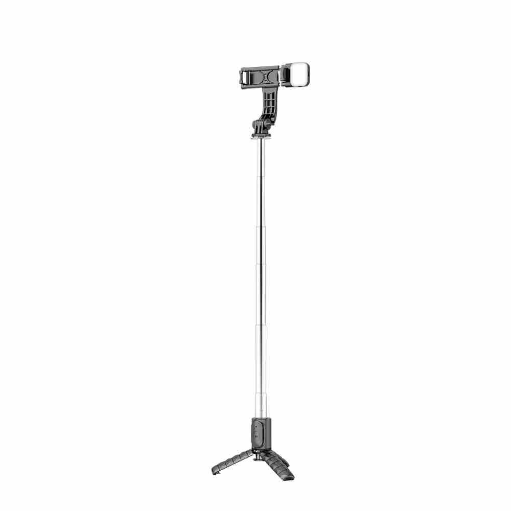 ไม้เซลฟี่ FOX Mini Selfie Stick 360 Degree Rotation (FOX-Q10S) Black