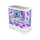 เคสคอมพิวเตอร์ Huntkey GX760A Fortune White