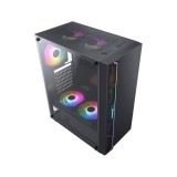 เคสคอมพิวเตอร์ Huntkey GS450S PC Case Black