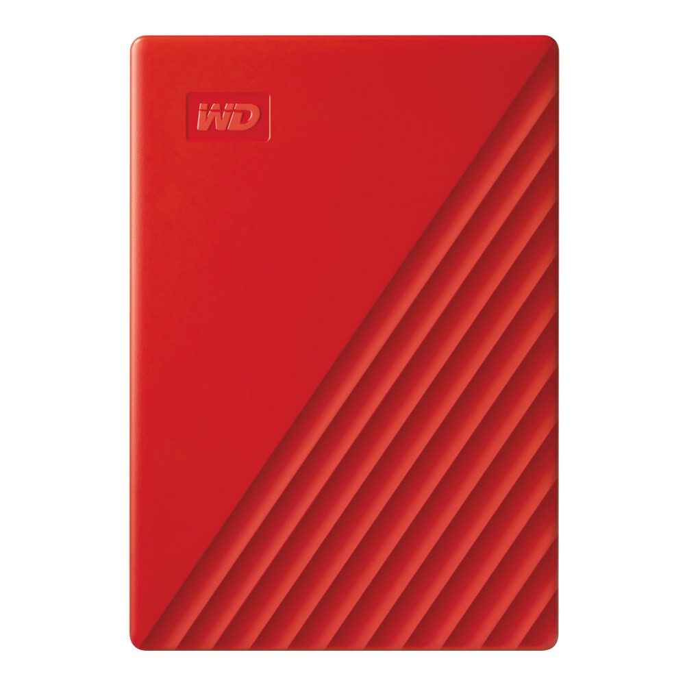 WD HDD Ext 4TB My Passport 2019 USB 3.0 Red