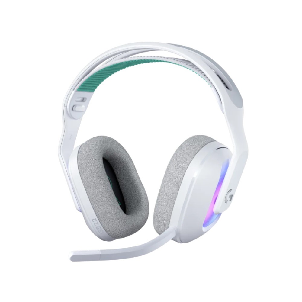 หูฟังเกมมิ่ง Logitech Gaming Headset G522 Lightspeed Wireless with Lightsync RGB White