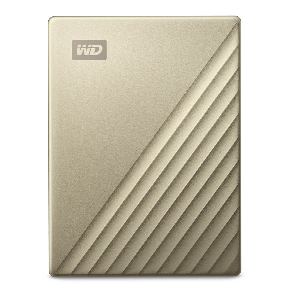 WD HDD Ext 2TB My Passport Ultra Type-C USB 3.0 Gold