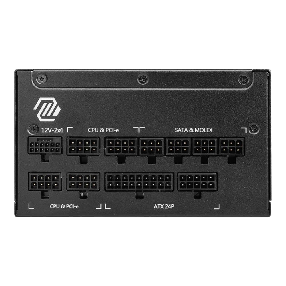 พาวเวอร์ซัพพลาย MSI MAG A1000GL 1000Watt 80PLUS GOLD - Black