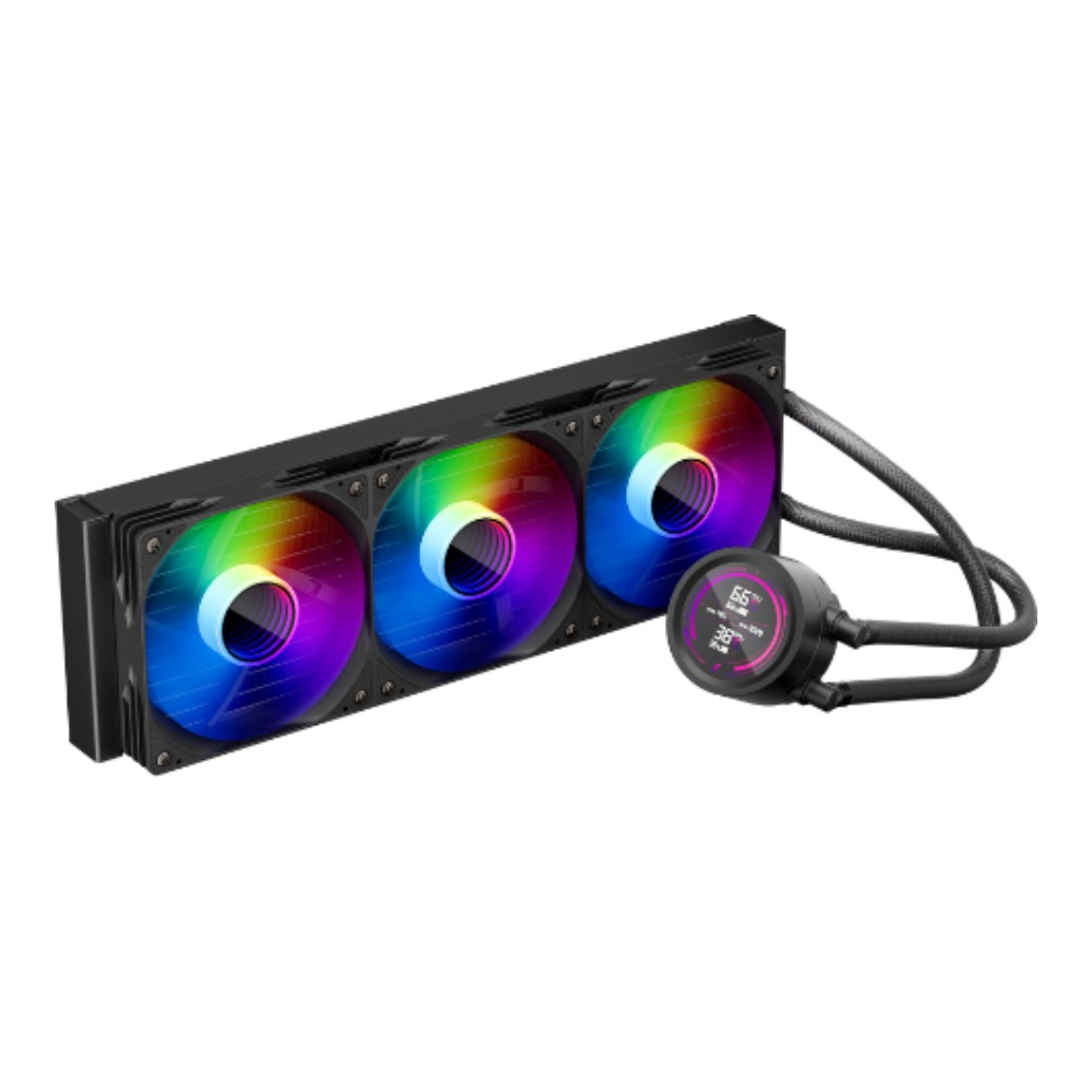 ชุดระบายความร้อนซีพียู 1STPLAYER TS4 360 ARGB Black (FP-LCC-TS4-360-BK)
