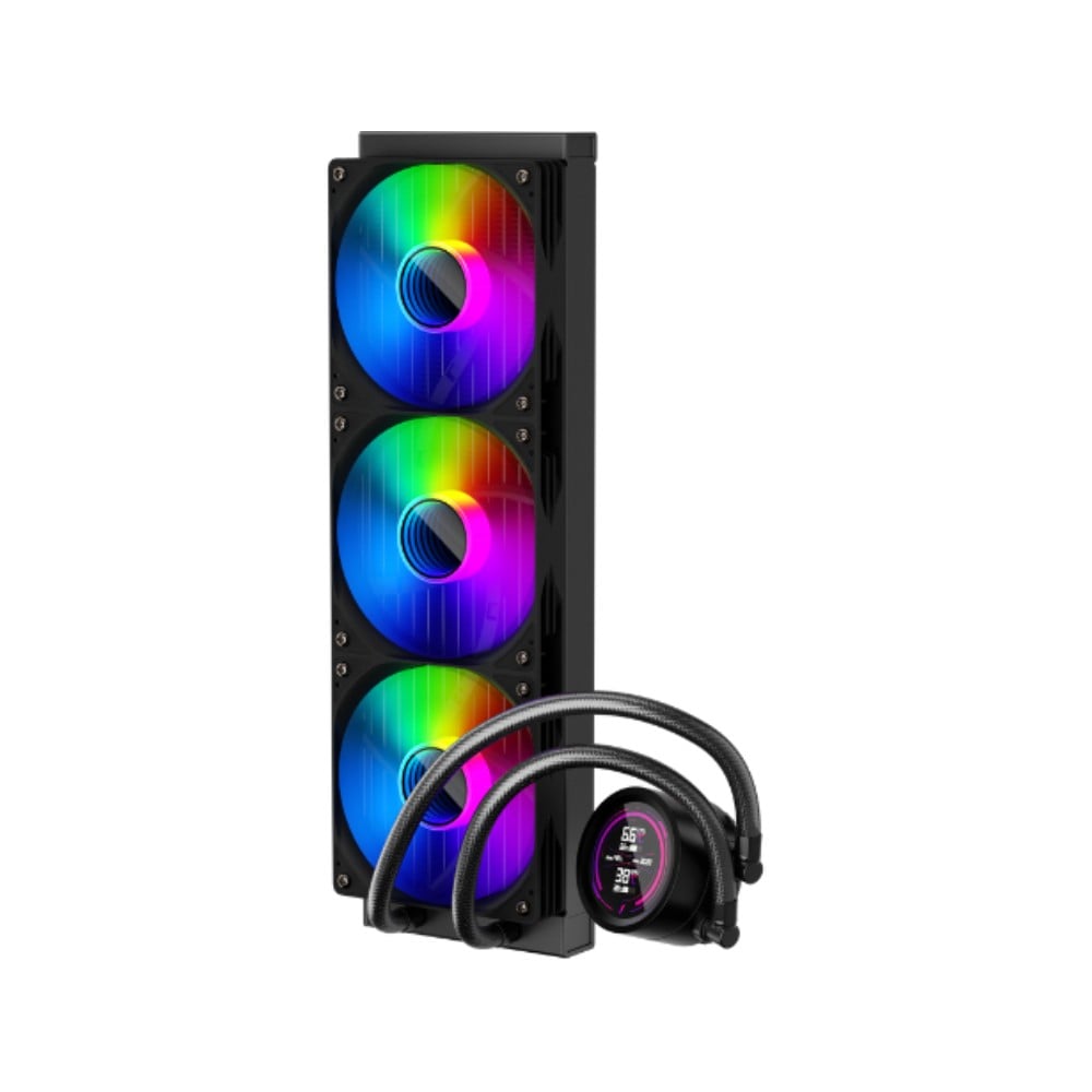 ชุดระบายความร้อนซีพียู 1STPLAYER TS4 360 ARGB Black (FP-LCC-TS4-360-BK)