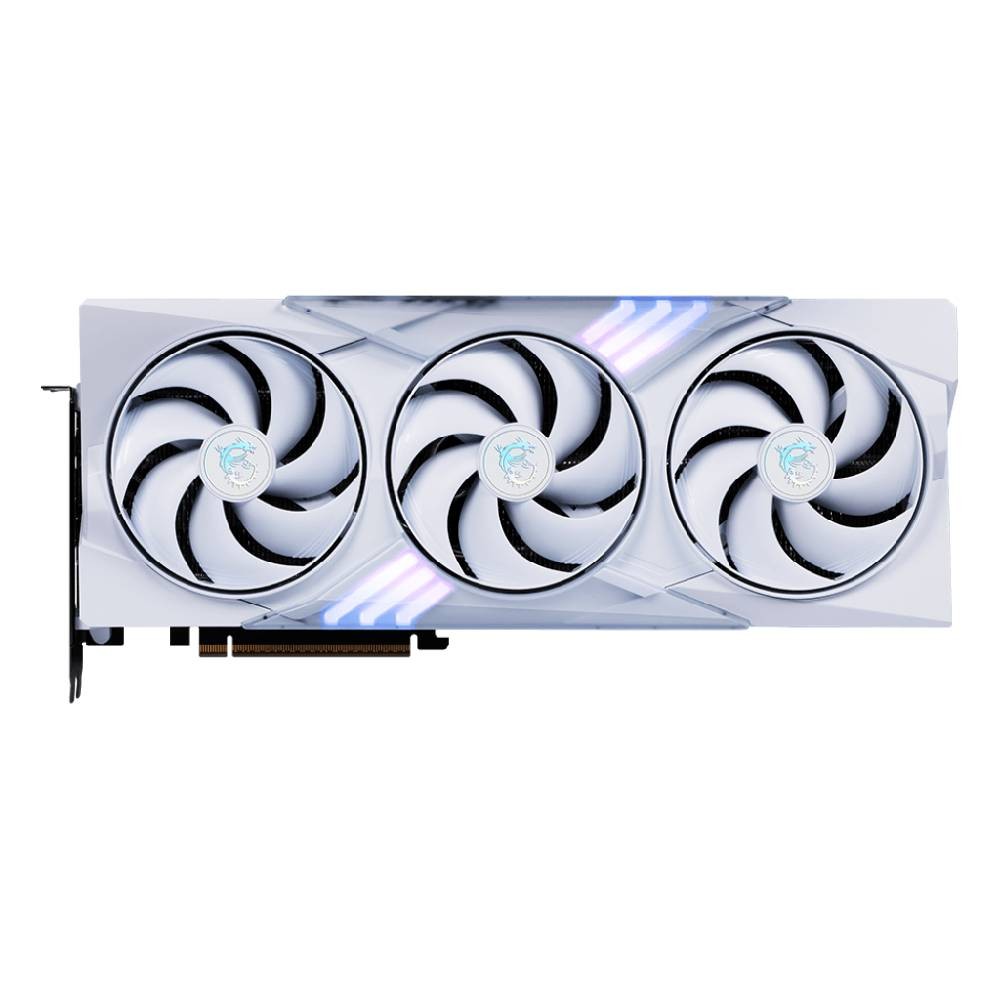 การ์ดจอ MSI GeForce RTX 5070 12G Gaming TRIO OC White GDDR7 192-bit