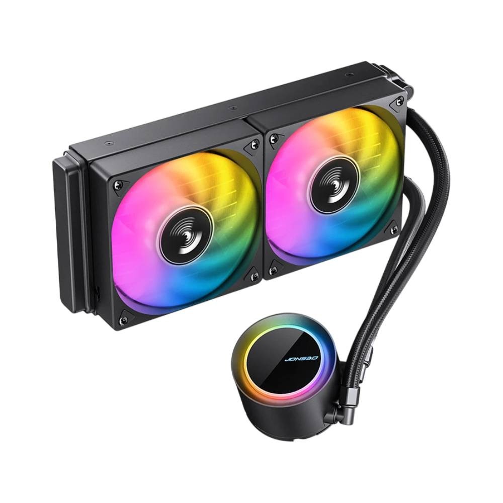 ชุดระบายความร้อนซีพียู Jonsbo TG240 ARGB Black