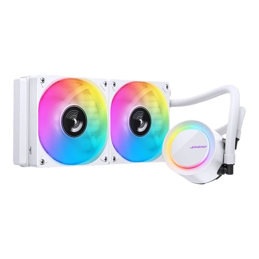 ชุดระบายความร้อนซีพียู Jonsbo TG240 ARGB White