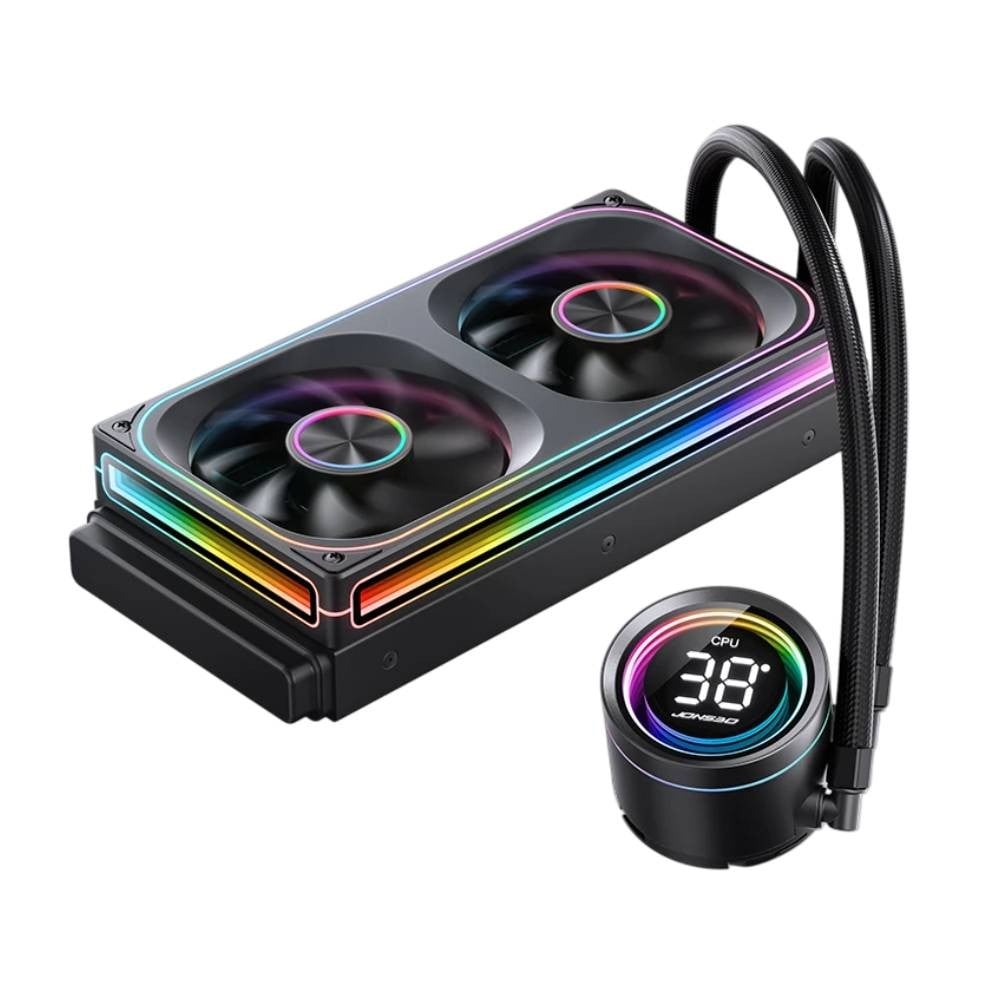 ชุดระบายความร้อนซีพียู Jonsbo TH240 ARGB Black