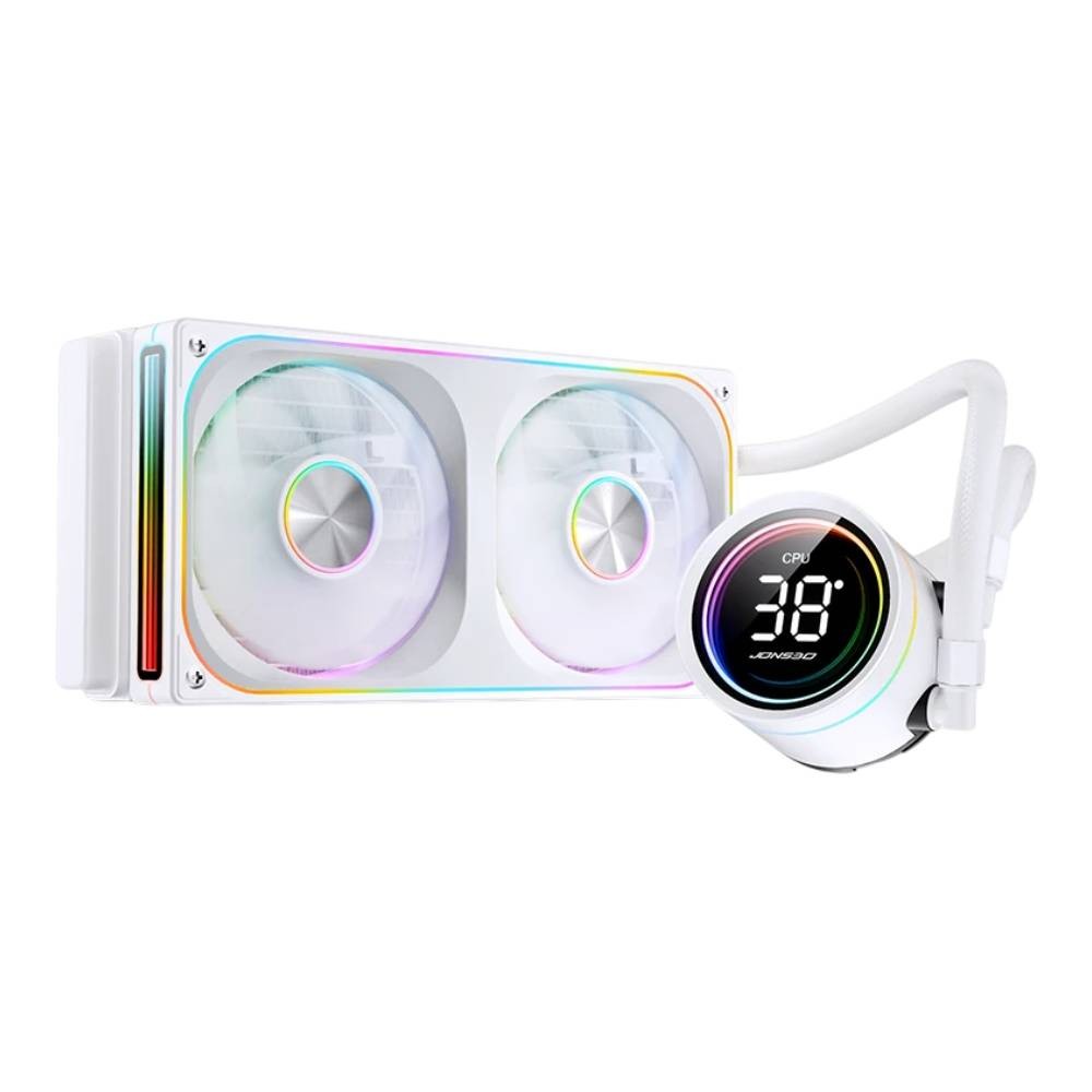 ชุดระบายความร้อนซีพียู Jonsbo TH240 ARGB White