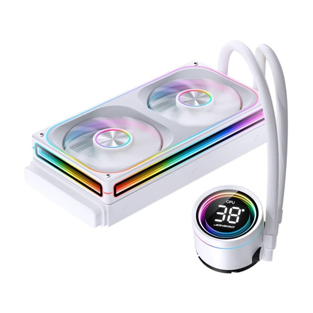 ชุดระบายความร้อนซีพียู Jonsbo TH240 ARGB White
