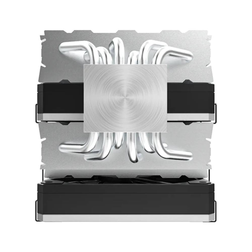 พัดลมซีพียู Montech METAL DT24 BASE CPU Air Cooling Black