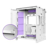 เคสคอมพิวเตอร์ NZXT H9 FLOW (2025) RGB White (CM-H92FW-R1)