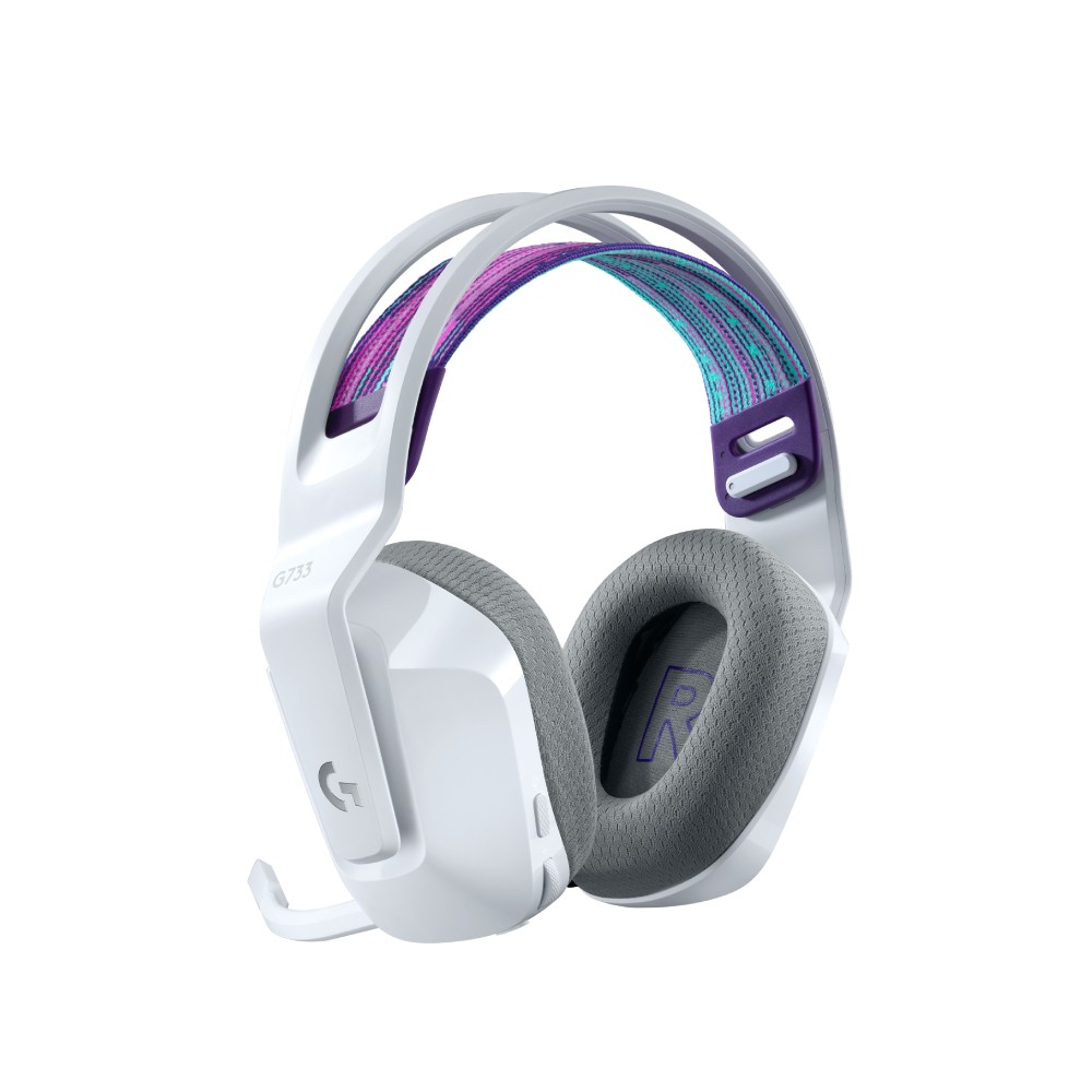 หูฟังเกมมิ่ง Logitech Gaming Headset G733 Lightspeed White